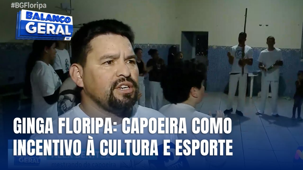 Esporte - Projeto social "ginga floripa" incentiva capoeiristas através do esporte e cultura