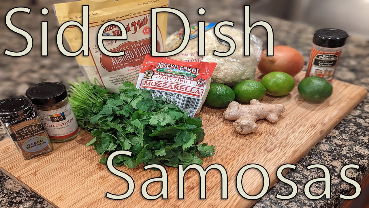 Side Dish Episode Eighty-One: Healthy Indian Samosas
