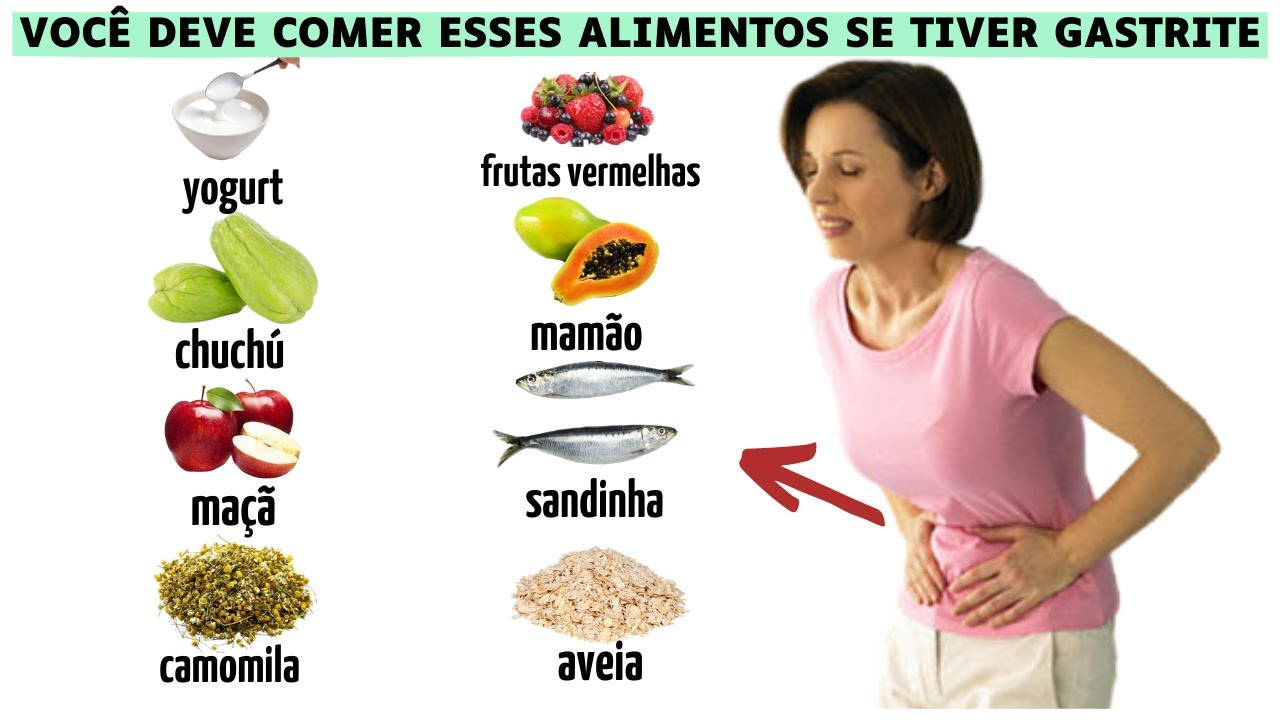 QUAIS SÃO OS ALIMENTOS BONS PARA GASTRITE - AJUDAM NA DIGESTÃO ...