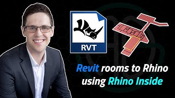 Revit rooms to Rhino using Rhino Inside!