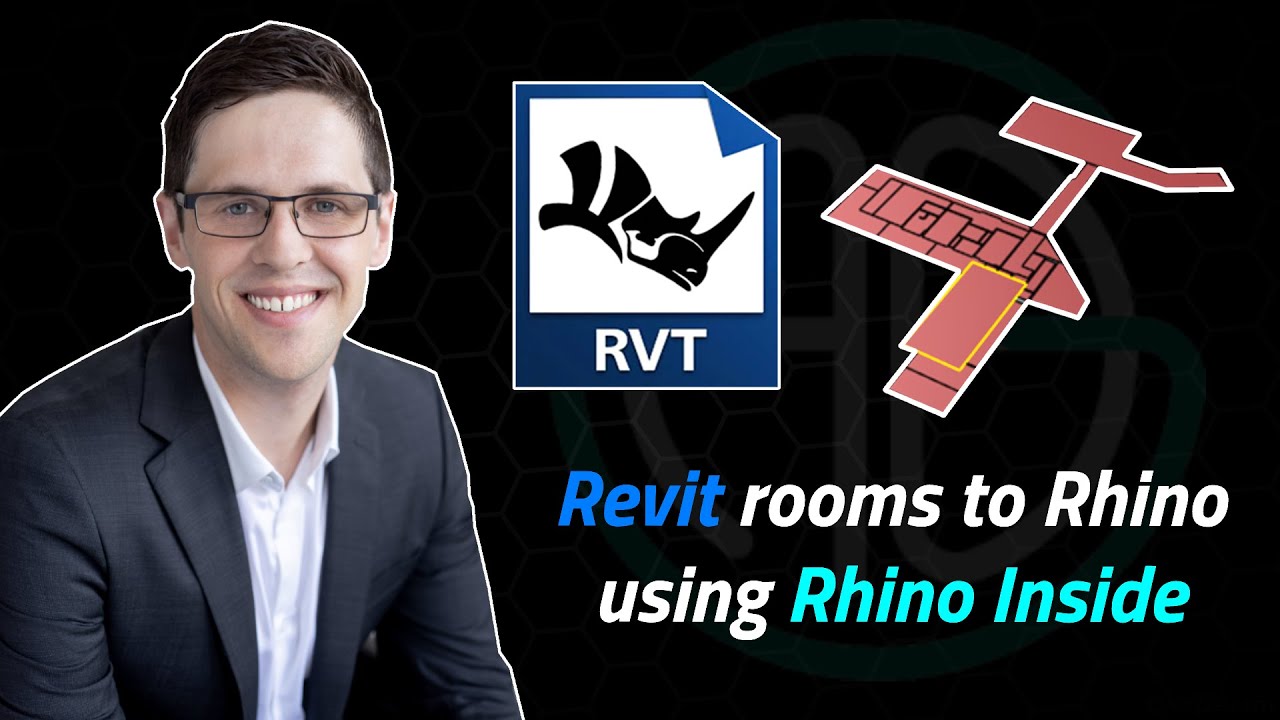 Revit rooms to Rhino using Rhino Inside! - YouTube
