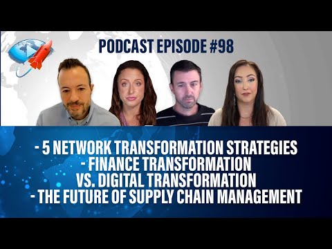 Podcast Ep98: PepsiCo Digital Transformation, Finance Transformations, Future of Supply Chains Episode cover