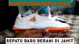 Cara Menjahit Sepatu Futsal Model Baru Apha Icarus