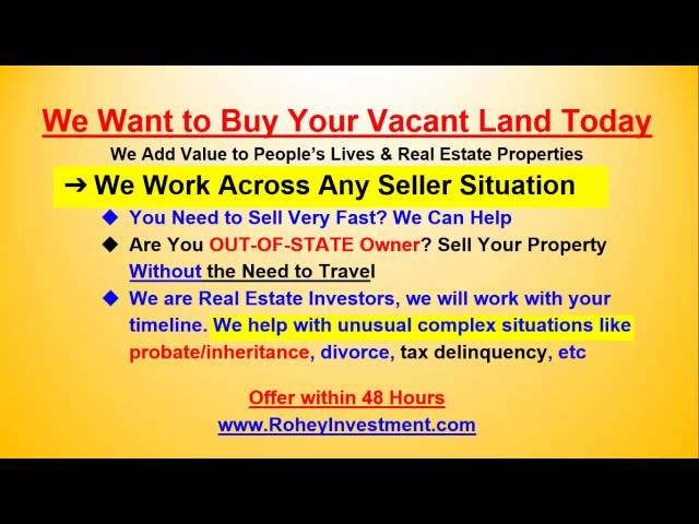 Orting WA :-   We Buy Land in Orting  Washington - Offer in 48 Hours