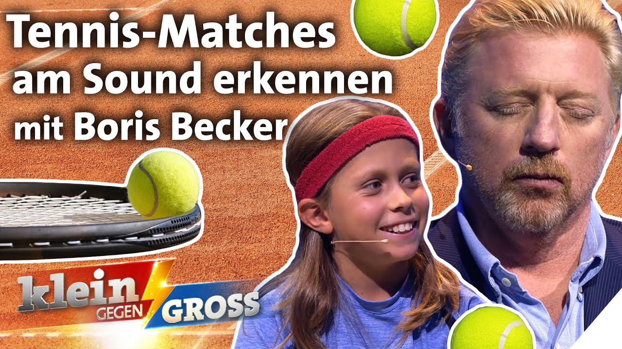 Erkennt Leonardo mehr Wimbledon-Ergebnisse als Tennis-Legende Boris Becker? | Klein gegen Groß