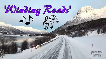 MUSIC: Winding Roads - Scenic Driving Footage, Tromsø Norway