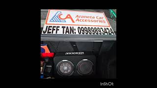 Suzuki Dzire / Acoustipad damping / Audiomax wires / Pioneer & Infinity amp / Kicker sub / ACA