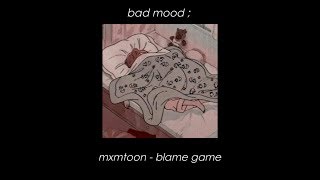 mxmtoon - blame game ; tradução/legendado