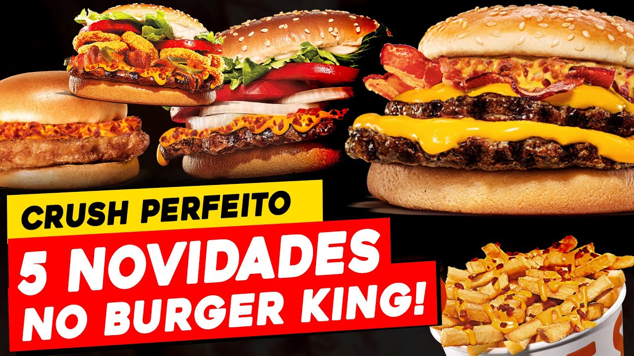 É cheddar que vocês pediram? 🧀 Pois - Burger King Brasil