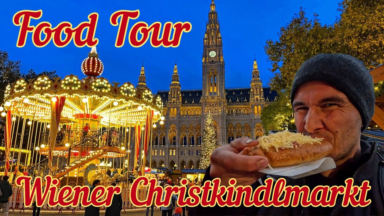 FOOD TOUR auf dem Wiener Christkindlmarkt 2023 CHRISTMAS IN VIENNA