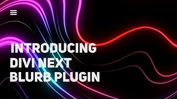 Introducing Divi Next Blurb Plugin