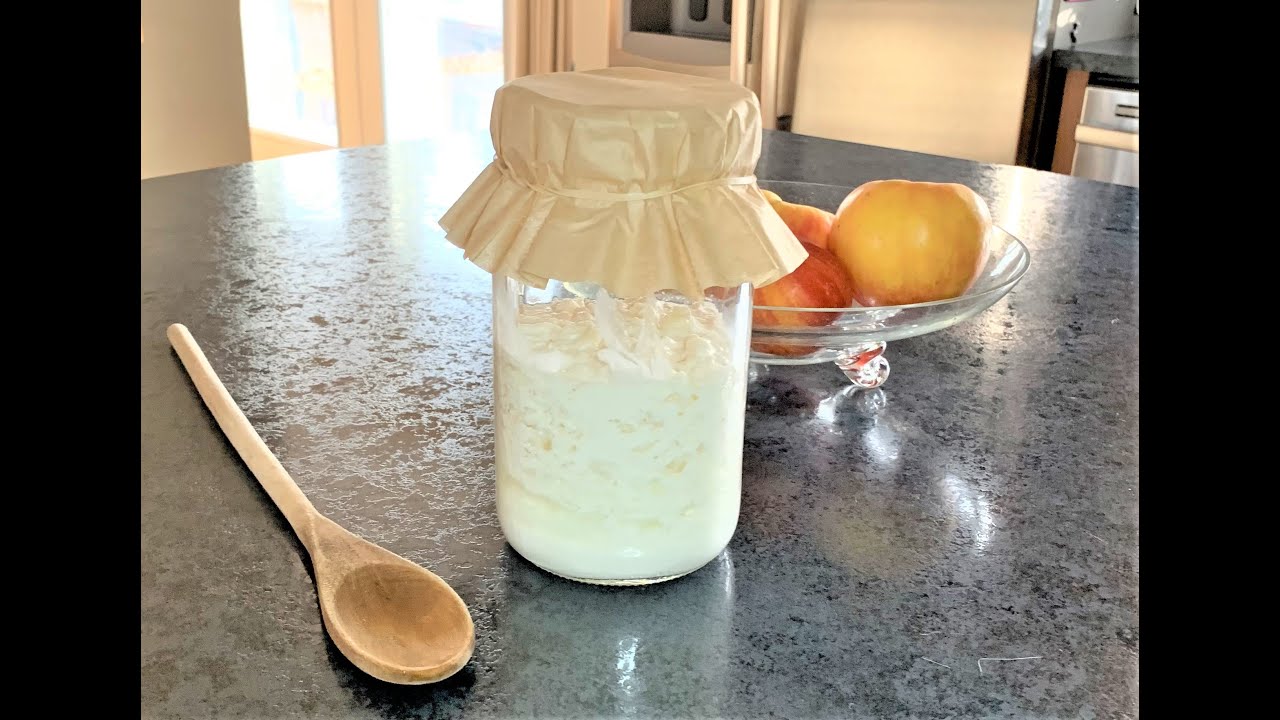 Homemade Banana Kefir - YouTube