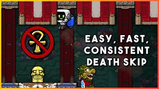 Consistent 4-Bomb Death Skip - Spelunky Speedrun Strats