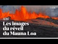 Le mauna loa 2e plus gros volcan actif au monde est en ruption et cest  couper le souffle
