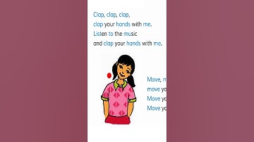 👏 Class 4 English Unit 18 Lesson 1-2 Page 36 Activity B book 2025 | Clap Clap Clap  Rhyme Song