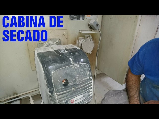 Cabina de secado no funciona el quemador