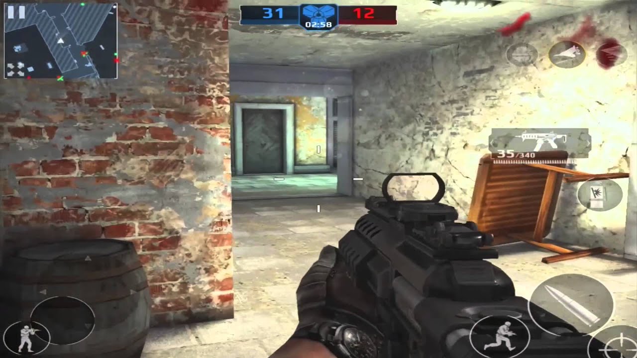 Bomber with the FERS09 - Modern Combat 5 Bomber with all weapons