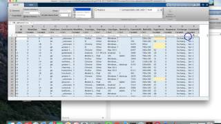 An example of loading a file in comma seperated list format to Matlab