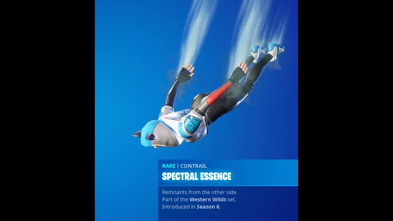 Fortnite Spectral Essence contrail
