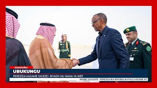 Perezida Kagame yitabiriye Inama Mpuzamahanga mu by'Ubukungu ibera muri Arabie Saoudite