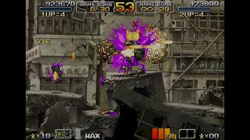 Metal Slug 6 [Two Player] - Mission 3 Level 5 Difficulty (Easy Mode)