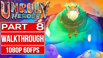 UNRULY HEROES (100% All Scrolls) Gameplay Walkthrough Part 8 No Commentary [1080p 60fps]
