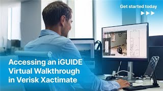 Accessing an iGUIDE Virtual Walkthrough in Verisk Xactimate
