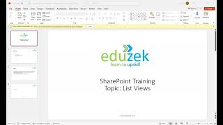 Creating Views in a SharePoint list in Modern Site?