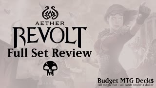 Aether Revolt | Full Set Review | Black