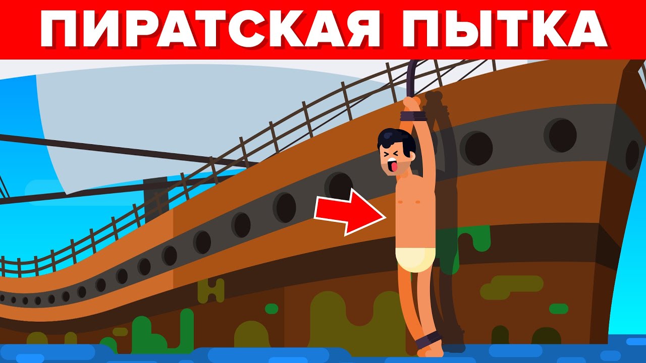 Килевание (пиратская пытка). Худшие наказания в истории человечества.