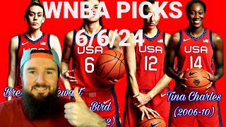 WNBA Picks Today 6\/6\/24