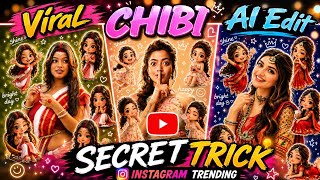 Instagram viral CHIBI AI photo edit. secret trick #chibi  screenshot 3