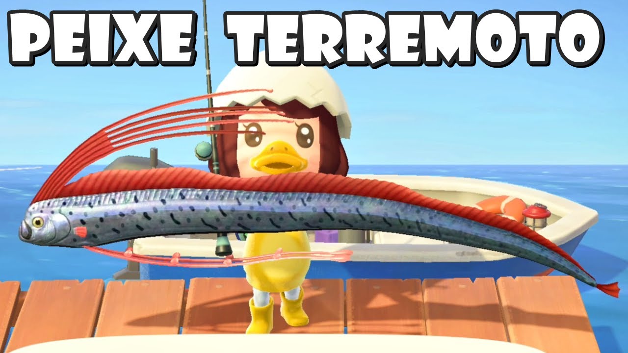 Pegamos MUITO PEIXES DIFERENTES e RAROS No Animal Crossing New Horizons