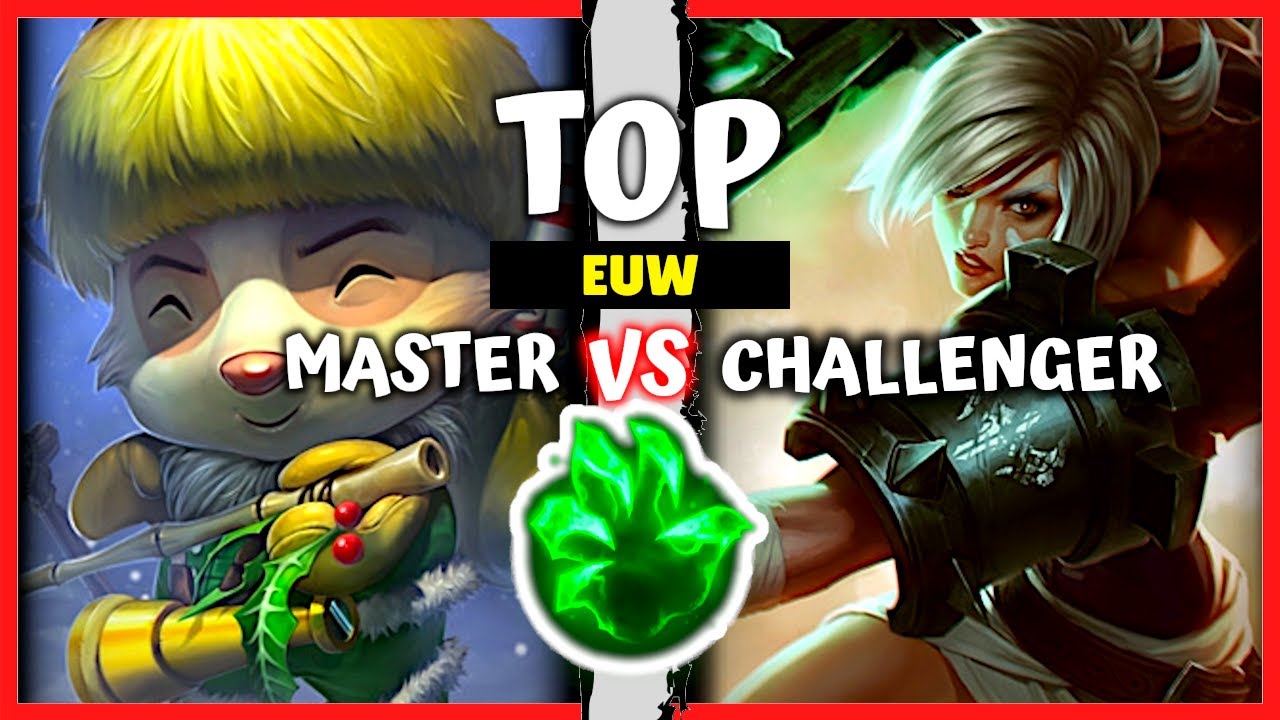 Master Teemo Top vs Challenger Riven One Trick - EUW Rank Pre S11