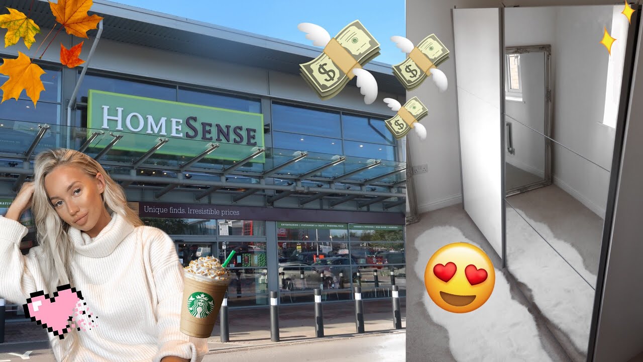 COME TO HOMESENSE WITH ME + NEW WARDROBE SET UP!