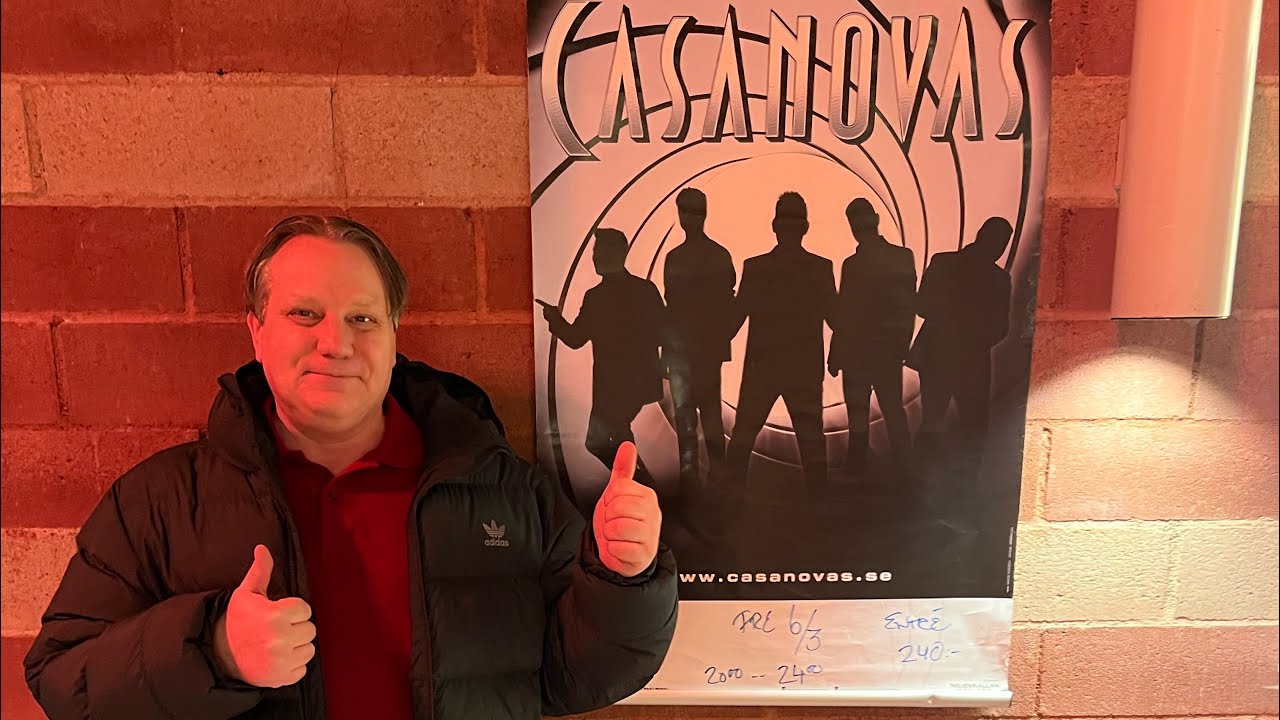 Dansbandet Casanovas i Hallunda den 6 mars 2026