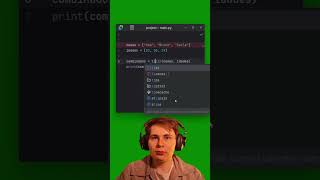 💡 Combine duas listas no Python com uma linha de código! 🐍