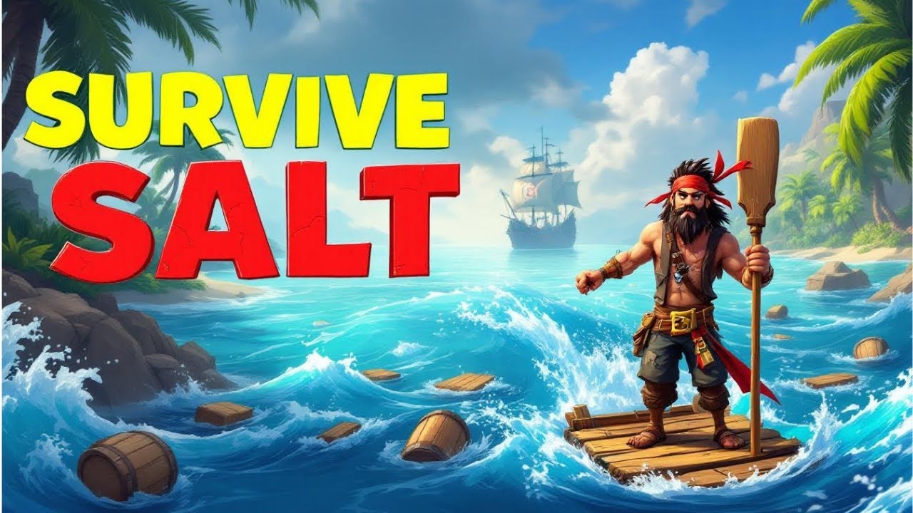 Kart Looks At...Salt Open World Survival Sailing Game Salt Gameplay