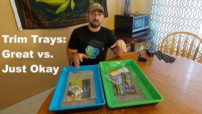 Trim Trays & Bins for Plant, Herb, Bud and Weed Trimming