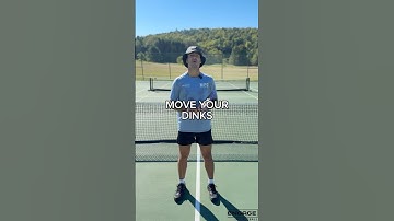 Change your dink location! #pickleballtips #pickleball