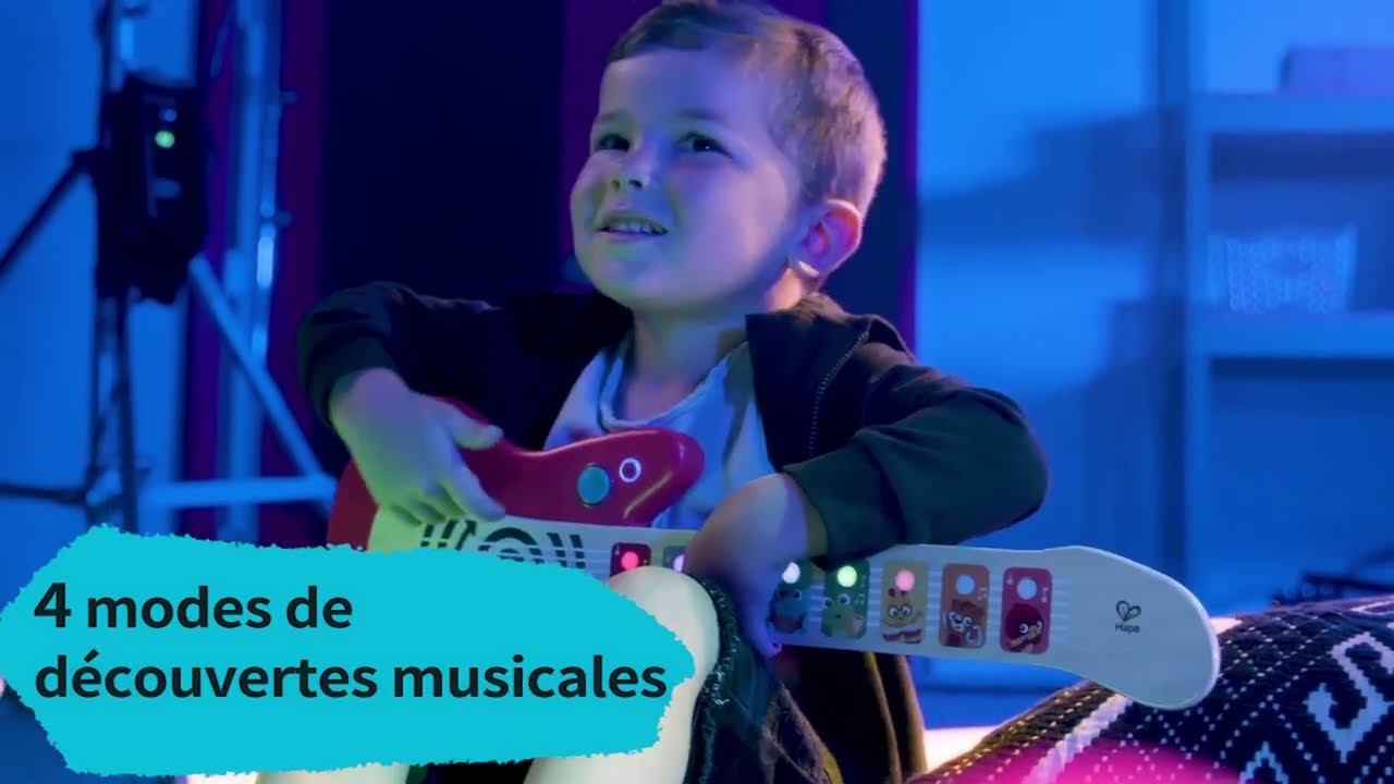 Guitare pour enfant bleue hape