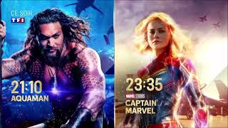 Aquaman Captain Marvel - Soirée Tf1