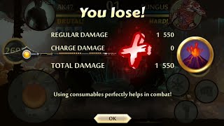 New Record 2026🥳 | 1550 Dmg With Thruster + Volcano Set - SHADOW FIGHT 2