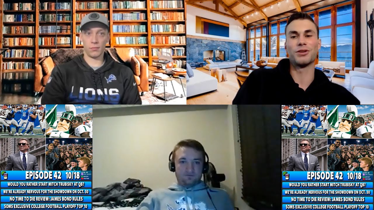 Would you rather start Mitch Trubisky or Jared Goff + College Football Playoff Rankings – EP. 42