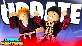 ¡¡UPDATE 38 en ANIME FIGHTERS SIMULATOR de ROBLOX!! (BLEACH)