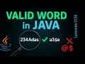 Valid Word | Leetcode 3136 | Basic loop with flags | Best Approach