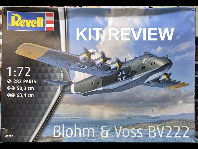1/72 ブローム&ホッス BV222 V-2 プラモデル(REV04383) Revell(レベル) Revell 1/72 Blohm & Voss BV222 - YouTube