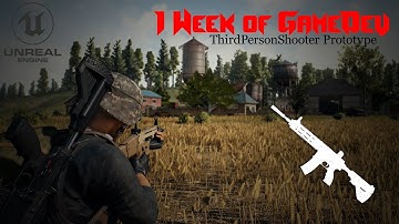 I Made a Third-Person-Shooter Prototype Game • Unreal-Engine 4 • Sanglap Putatunda