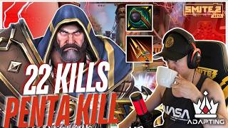 22 Kills In 23 Minutes Smite 2 Ranked Deity