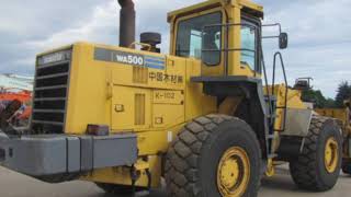 Dijual Wheel Loader Komatsu WA500-3 Build up eks Jepang di Jakarta | Hubungi HP/WA 0813.4724.3354